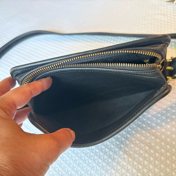 Vintage Coach #9167 Legacy Black Leather Belt Crossbody Bag - Picture 10 of 12